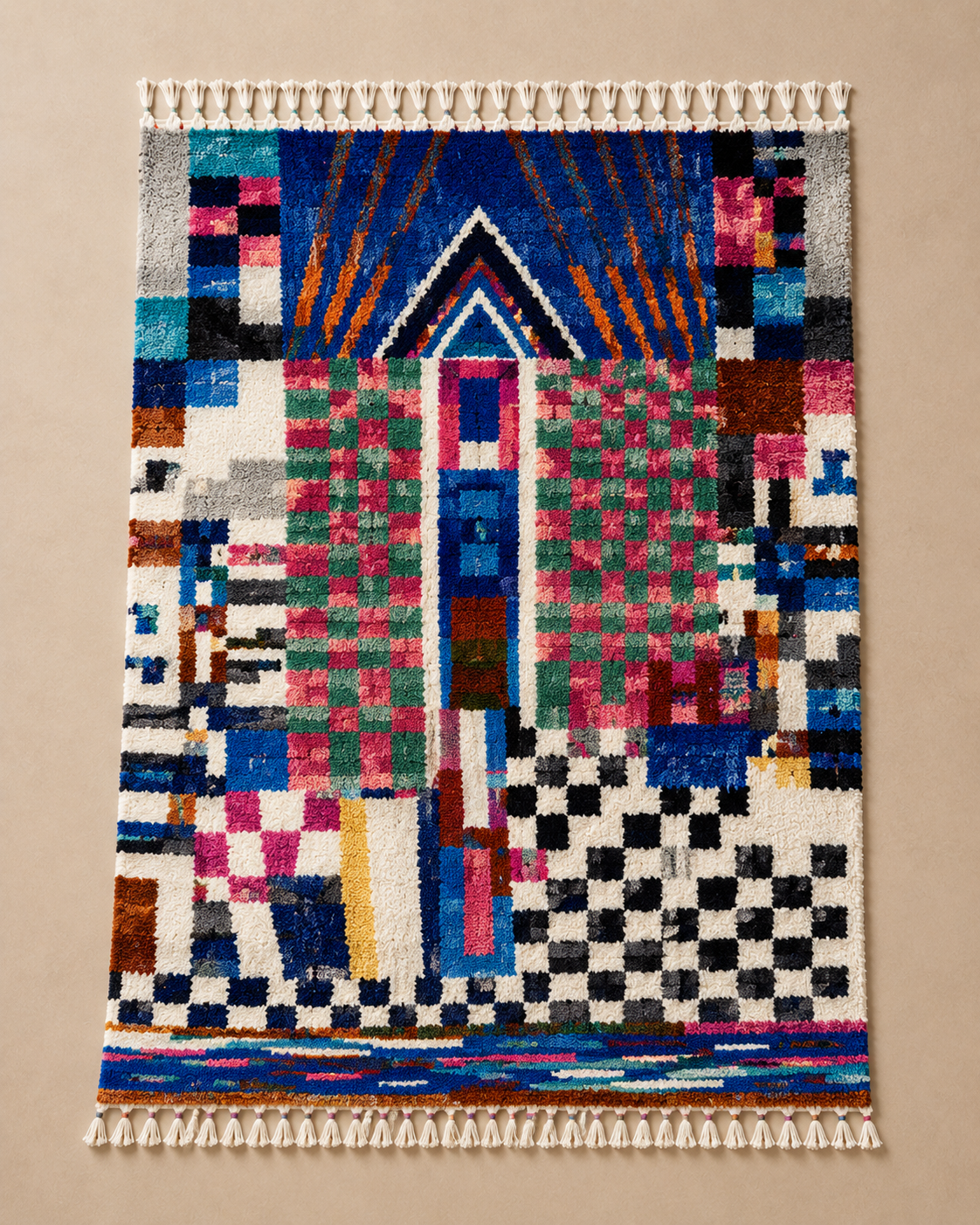 Tapis Style Berbère Atlas Majorelle