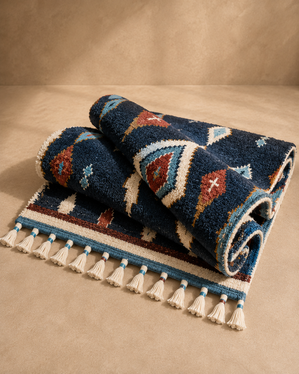 Tapis Style Berbère Azur Nuit