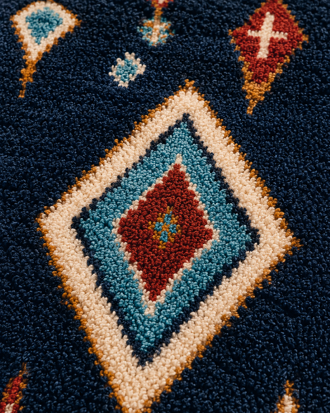 Tapis Style Berbère Azur Nuit