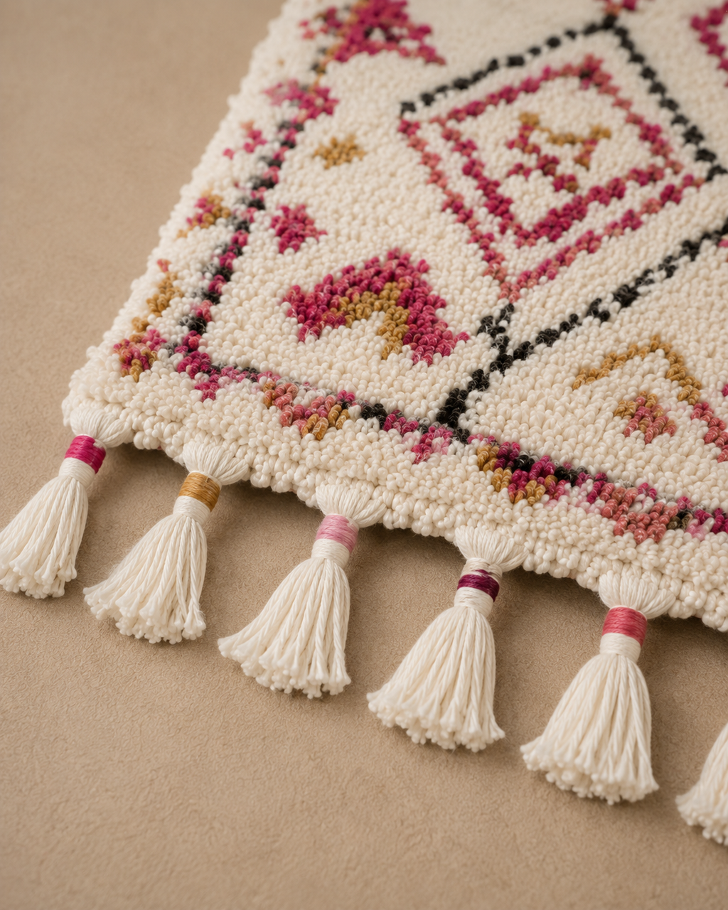Tapis Style Berbère Nomade Sable