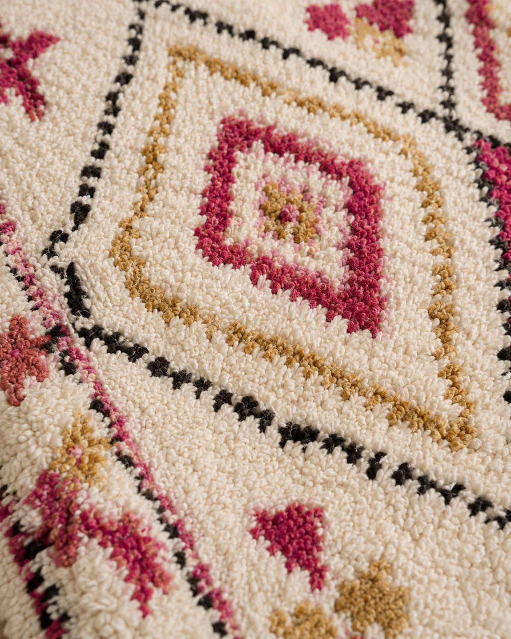 Tapis Style Berbère Nomade Sable