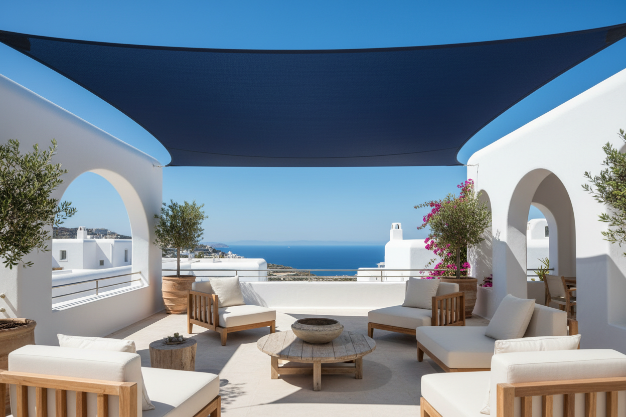 Terrasse navy paysage Image