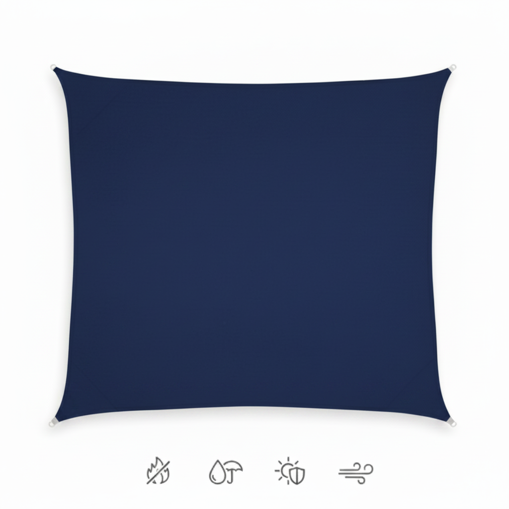 Rectangle Bleu Marine